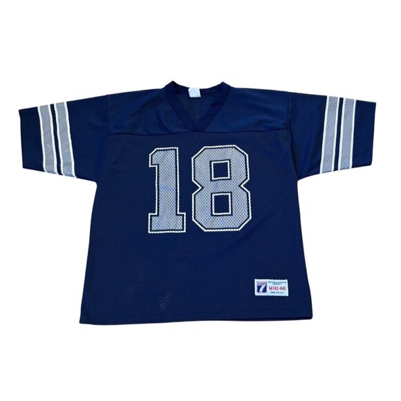 Rare Vintage 1993 Logo 7 Dallas Cowboys Bernie Kosar #18 NFL Jersey Men's Medium - Picture 2 of 7